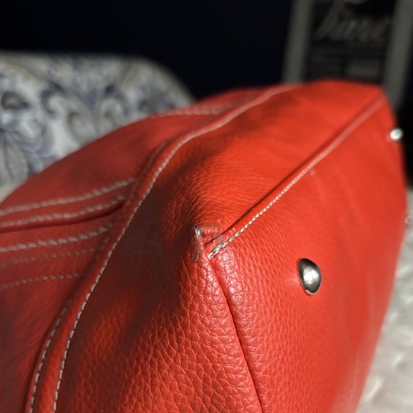 Tignanello Pebbled Leather Shoulder Bag - Picture 10 of 16